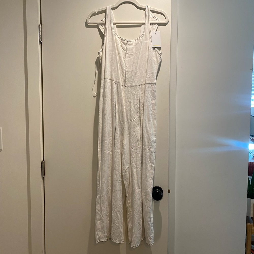 Vici White Jumpsuit (S)